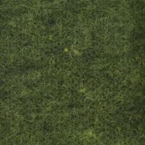 položky Plsťová stuha vlnená stuha remeselná plstená rolka tmavozelená 15cm 5m