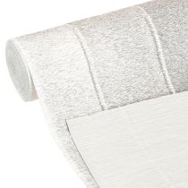 položky Krepový papier pre kvetinárstvo strieborný 50x250cm