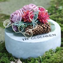 položky Penová ruža Ø10cm staroružová 8 ks