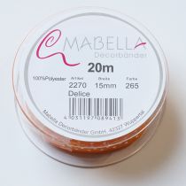 položky Darčeková stuha s bodkami na elegantné darčekové balenie, šírka 1,5 cm, dĺžka 20 m