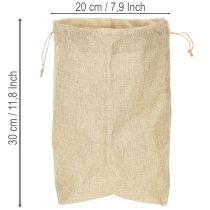 položky Jutová taška 20×10cm V30cm Darčeková taška