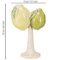 položky Keramická dekorácia citrónová váza Stredomorská dekorácia stola V22cm