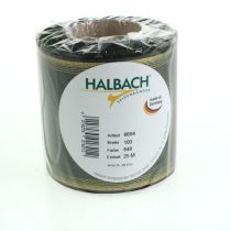 položky Veniec stuha moiré tmavozelená 100 mm ozdobná stuha taftová stuha