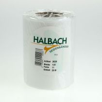 položky Biela veniec stuha 125 mm 25 m dekoračná stuha pohrebná výzdoba hrobu