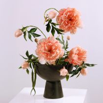 položky Umelé pivonky Ružová Paeonia Lososová D60cm 2 ks