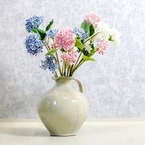 položky Umelý kvet hortenzie pre elegantný, moderný interiérový dizajn, 80 cm, 2 kusy