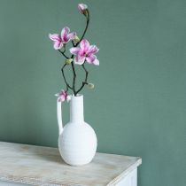 položky Umelý kvet Magnolia Konár Magnolia Umelá ružová 59cm 3ks