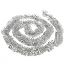 položky Trblietavá strieborná pozlátková girlanda 270 cm – ideálna na slávnostné dekorácie – všestranná