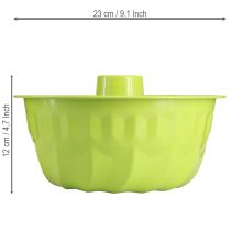 položky Kovová dekoratívna forma na tortu Bundt, jablkovo zelená, Ø23cm V12cm