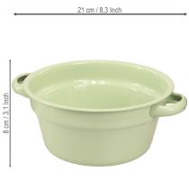 položky Kovová dekoratívna miska, pastelové farby, Ø17cm V8cm, 4 kusy