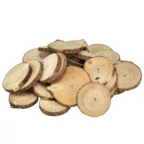 položky Mini drevené kotúče ozdobné kotúče na stromček prírodné Ø3-6cm 600g