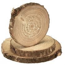 položky Mini drevené plátky, prírodná dekorácia, Ø3-6cm, 600g, DIY remeslá