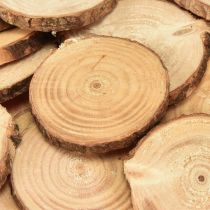 položky Mini drevené kotúče ozdobné kotúče na stromček prírodné Ø5-7cm
