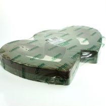 položky Mokré penové srdce dvojité 38cm otvorené