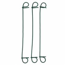 položky Očko viazací drôt zelený 1mm x 120mm 100 kusov