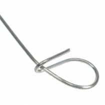 položky Očko viazací drôt strieborný pozinkovaný 1mm x 120mm 100 ks