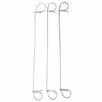 položky Očko viazací drôt strieborný pozinkovaný 1mm x 120mm 100 ks
