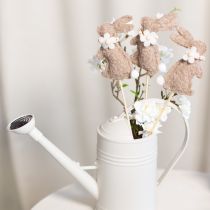 položky Dekoratívna figúrka veľkonočného zajačika na jarné dekorácie a sezónne doplnky, 42 cm, 8 dielikov