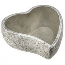 položky Rastlinná miska srdce rastlinné srdce hrob miska dekorácia stola 20×21,5×8,5cm