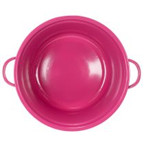 položky Plechový kvetináč, jarná dekorácia do obývačky, 25 cm, 3 kusy