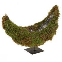 položky Miska na rastliny na podstavci z machu ozdobného polmesiaca 40×15×30cm
