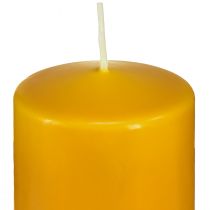 položky PURE stĺpová sviečka žltá medová Sviečky Wenzel 130/60mm