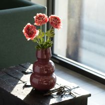 položky Umelý ranunculus ako kytica pre elegantnú a nenáročnú dekoráciu, 51 cm, 3 kusy