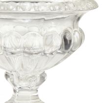 položky Klasická sklenená misa s podstavcom vo vintage dizajne – číra, Ø13cm x 11 cm – Všestranné využitie na dekoráciu trofejí