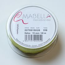 položky Stuha s bodkovaným vzorom na ozdobné balenie darčekov, šírka 1,5 cm, dĺžka 20 m