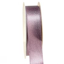 položky Ozdobná stuha, ozdobná stuha, lesklá stuha, ružová, š25mm, d20m