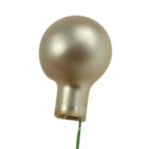 položky Zrkadlové bobule béžová mix 25mm 140ks