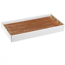 Článok Kužeľové sviečky stolové sviečky karamelové 34mm x 300mm 4 ks