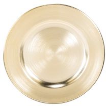 Článok Malé okrúhle lesklé dekoratívne taniere, 17 cm, 6 kusov