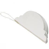 položky Medová guľa Vianočná guľa papierová biela FSC Ø15cm V20cm