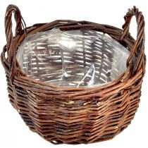 položky Všestranná sada okrúhlych prútených košíkov s rúčkami - 3 veľkosti (30 cm, 26 cm, 20 cm) - Ideálne na skladovanie a domácu dekoráciu - Sada 3 kusov