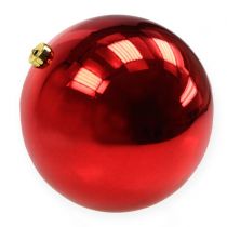 položky Vianočná guľa plastová veľká červená Ø25cm