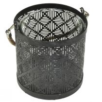 položky Lampáš kovová ozdobná rúčka na lampáš antracit Ø16cm 2ks