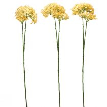položky Cibuľa okrasná divoká Allium umelá žltá 70cm 3 ks