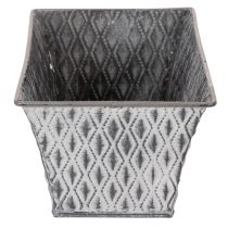 Článok Zinková miska s diamantovým vzorom 22 cm × 12 cm