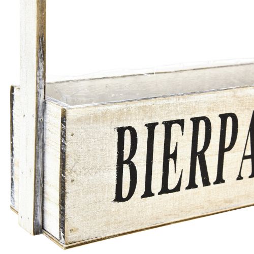 položky Debnička na rastliny s rúčkou vintage box “Beer Break” 30×9×10cm