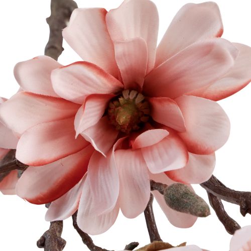 položky Magnolia vetvička magnólia umelá lososová 58cm