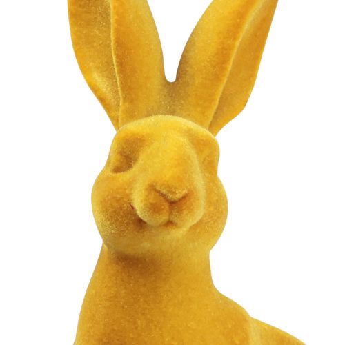 položky Veľkonočná dekorácia zajačika figúrka králika kari Veľkonočný zajačik pár 16cm 2ks