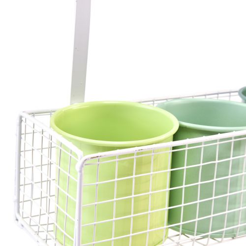 položky Kvetináč na zavesenie balkónová dekorácia kuchynská dekorácia L26cm