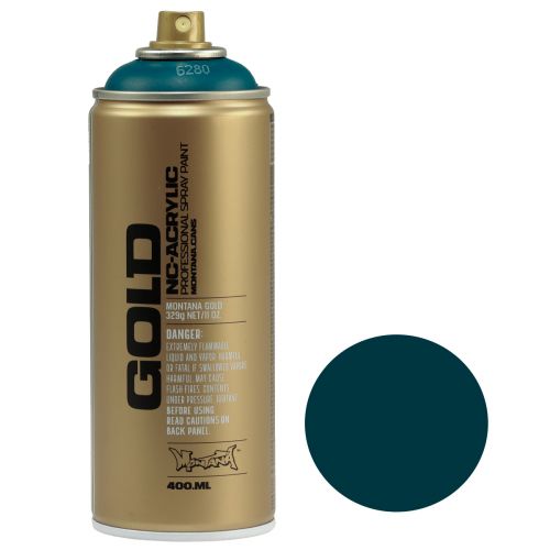 položky Spray Paint Spray Petrol Montana Gold Blue Matt 400ml