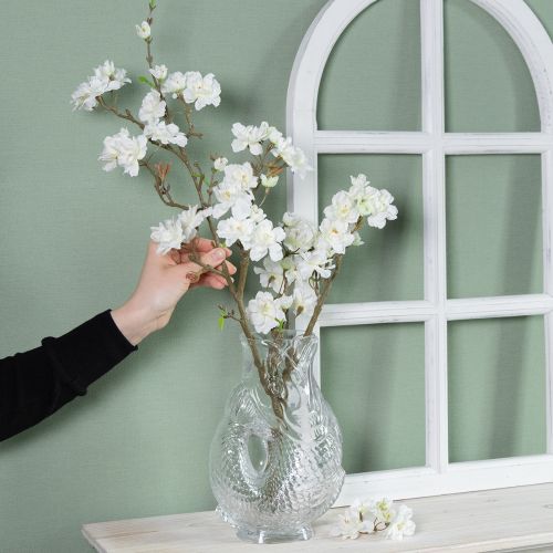 položky Sklenená váza v tvare ryby pre harmonický dizajn miestnosti, 24,5 cm