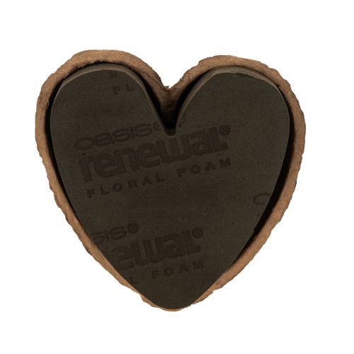 Kvetinové penové srdce OASIS® Renewal® Floral Foam Biolit® 18 cm 2 ks