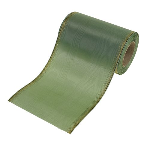 Veniec moaré veniec zelený 150mm 25m šalvia zelená
