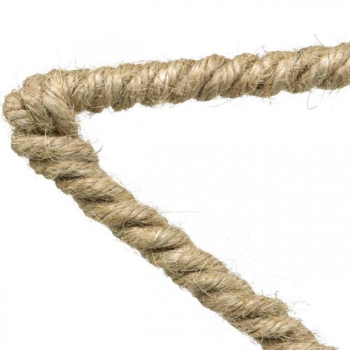 položky Adventná dekorácia, vianočná dekorácia hviezda, dekoračná hviezda juta Š20cm 5 ks