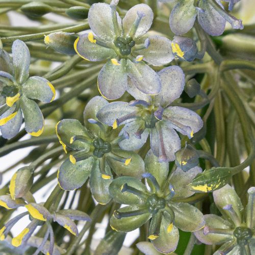 položky Umelá kvitnúca vetvička cesnaku, realistický vzhľad, 90 cm