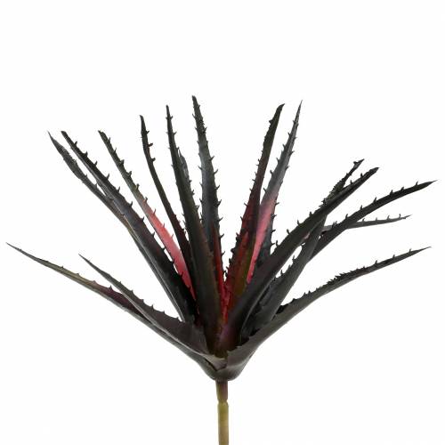 Floristik24 Aloe Vera umelá fialová 26cm